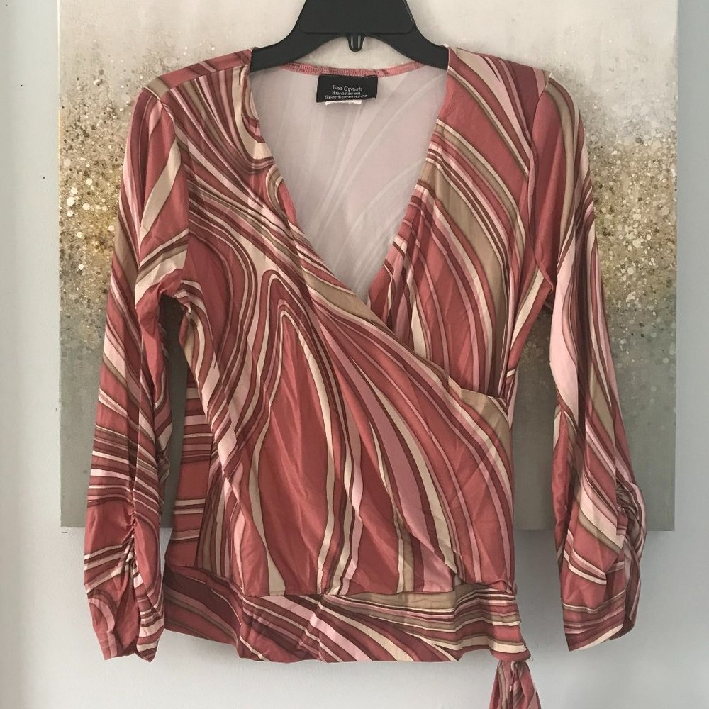 🇺🇸 Great American Sportswear Co. Wrap Top (NWT)
